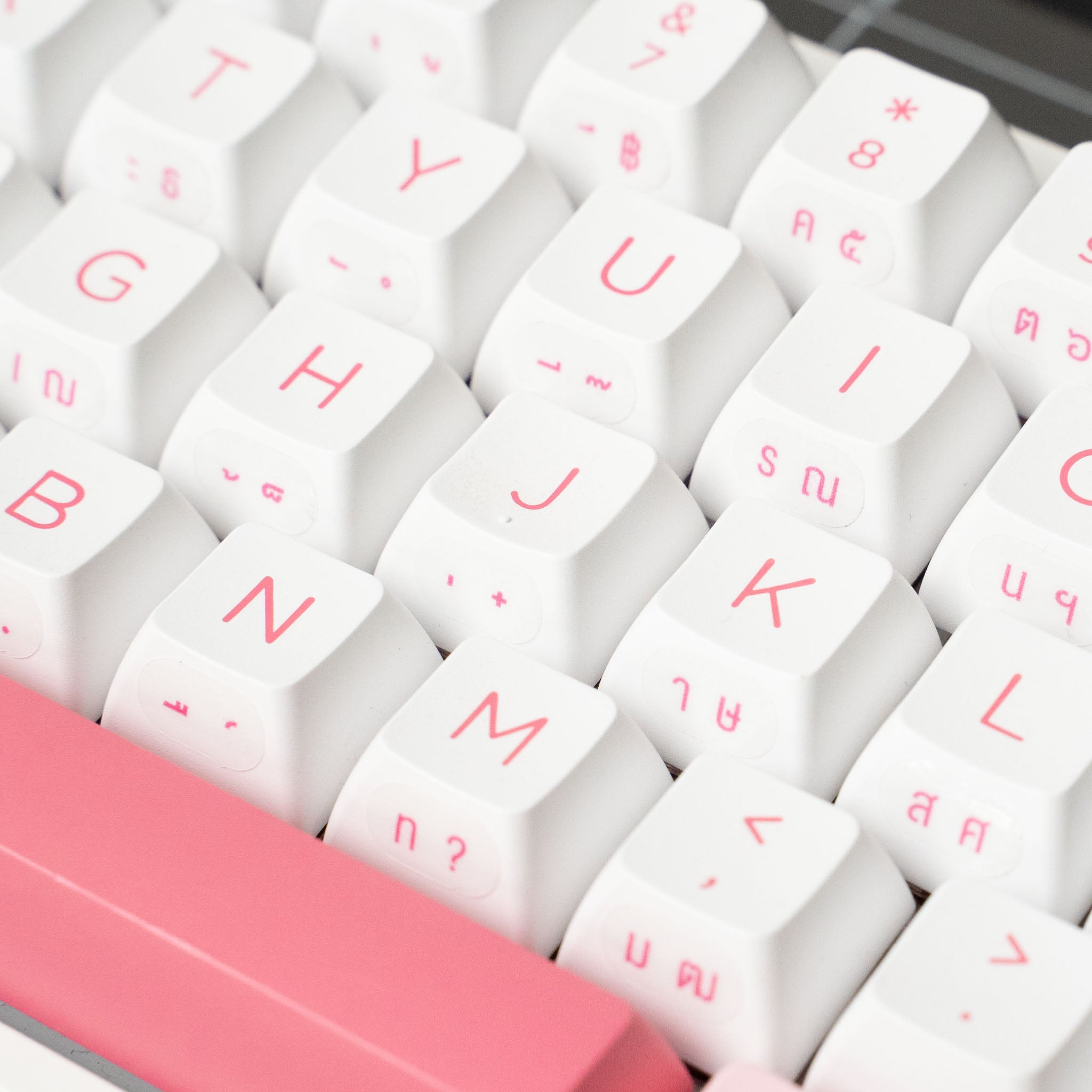 Sticker Silde Print Thai Keyboard