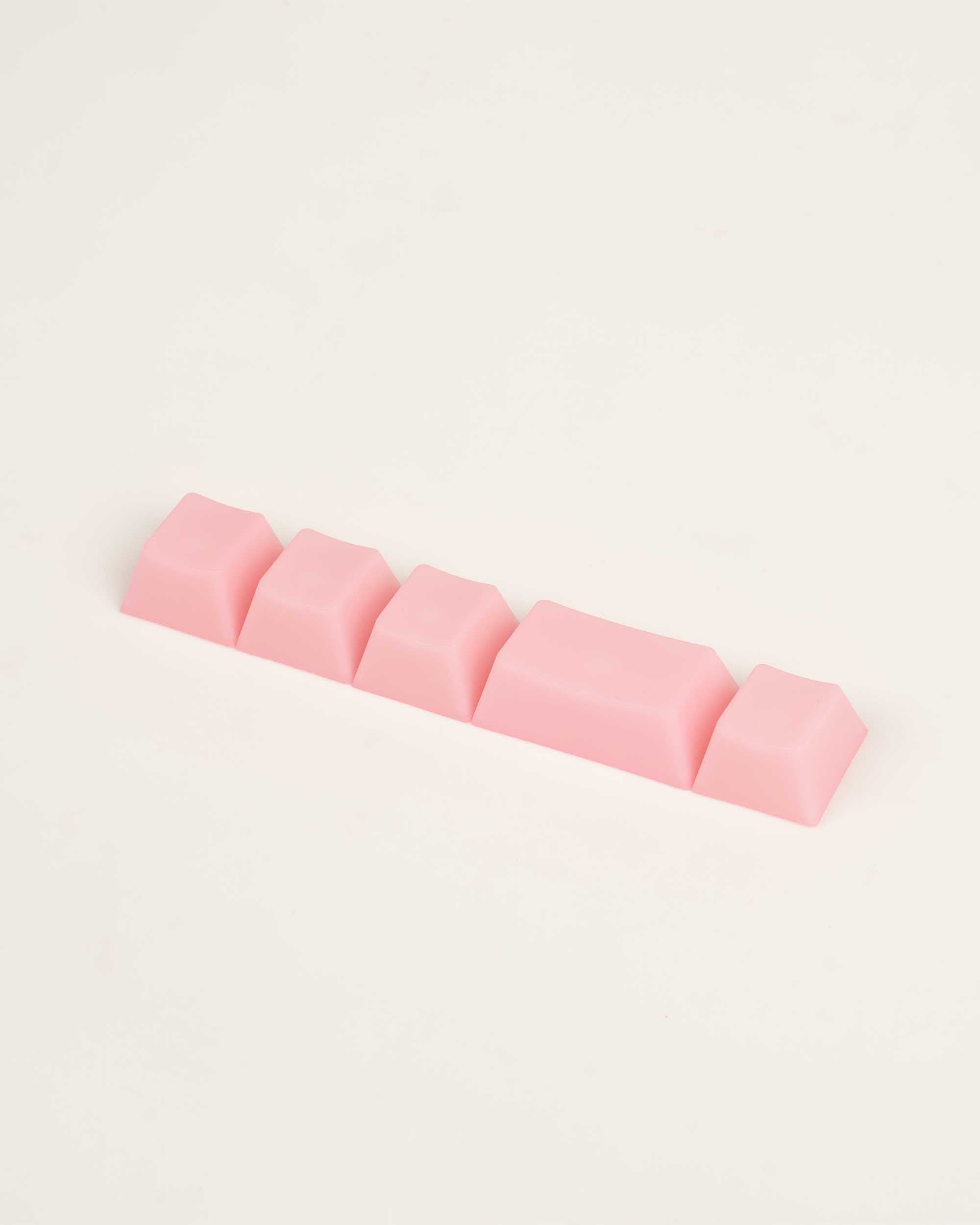 Jelly Pom Blank Keycaps Set