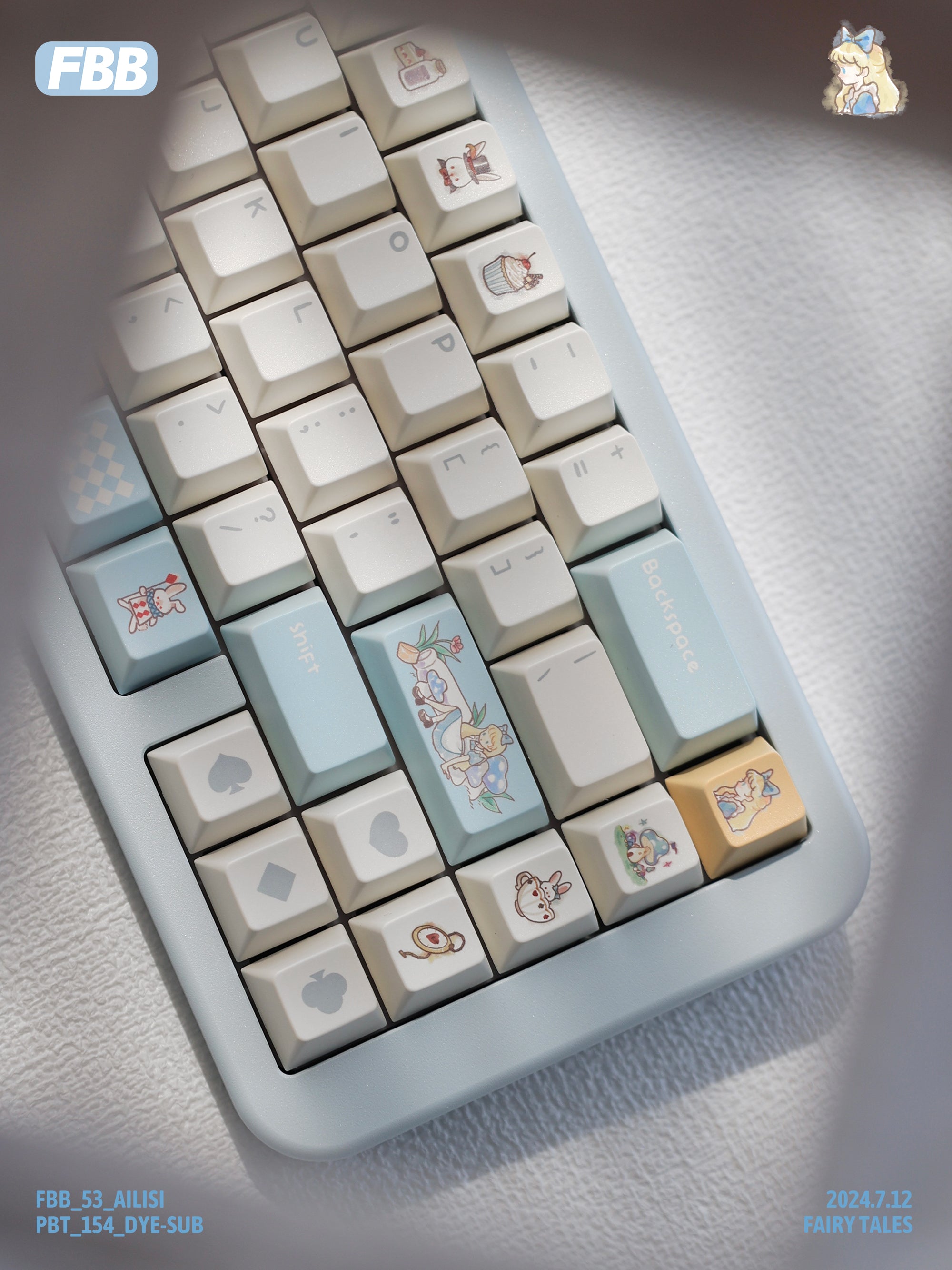 FBB Alice Keycaps Set