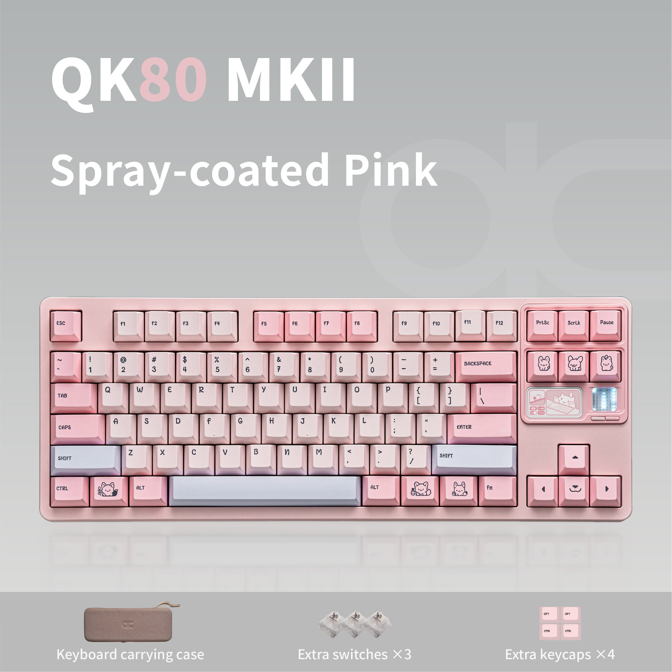 [Pre-Order] QK80 MK2 (Pre-built)