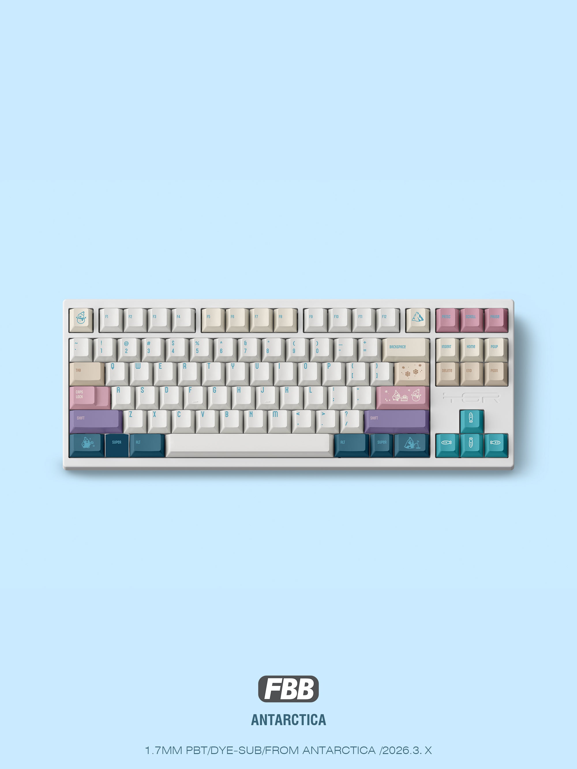 FBB Antarctica Keycap Set