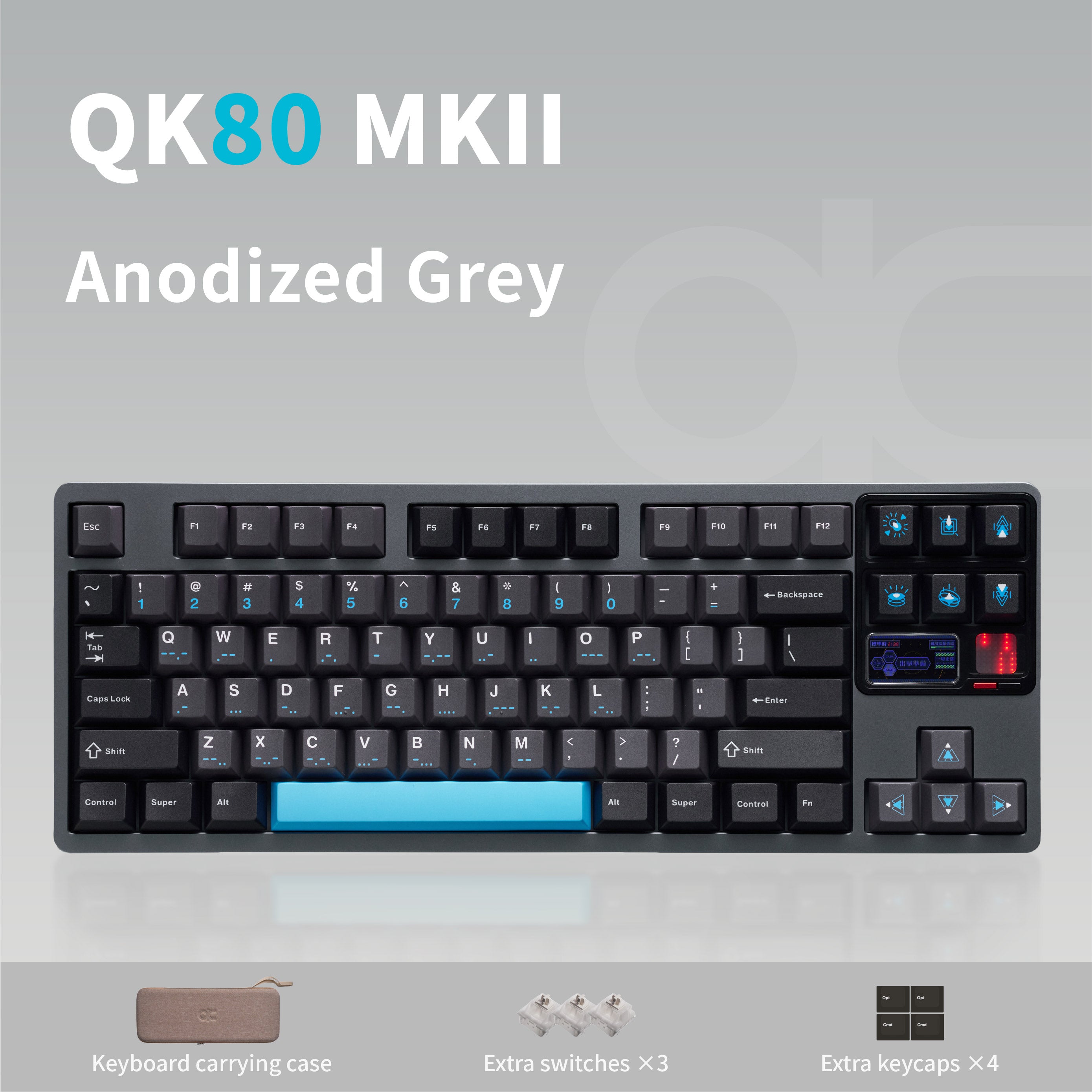 [Pre-Order] QK80 MK2 (Pre-built)
