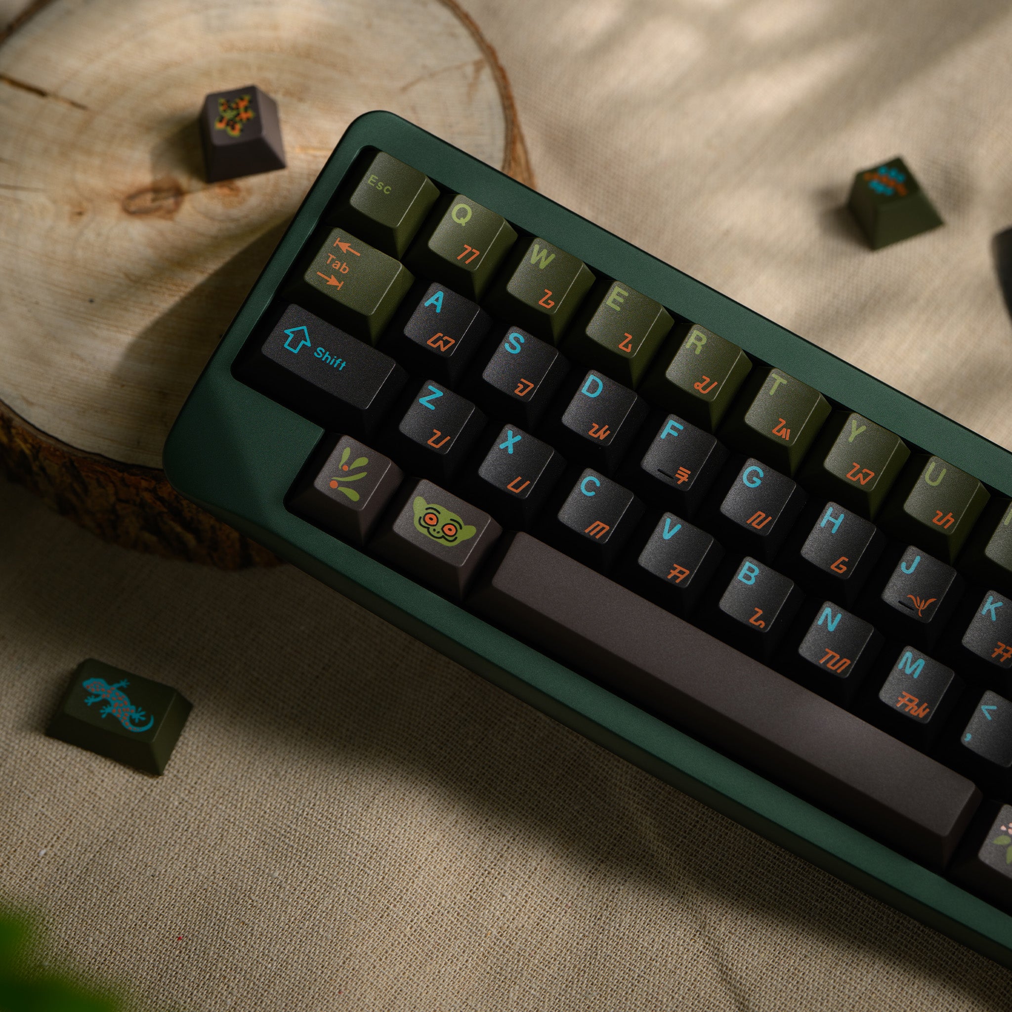 Keykobo KOMODO Keycaps Set