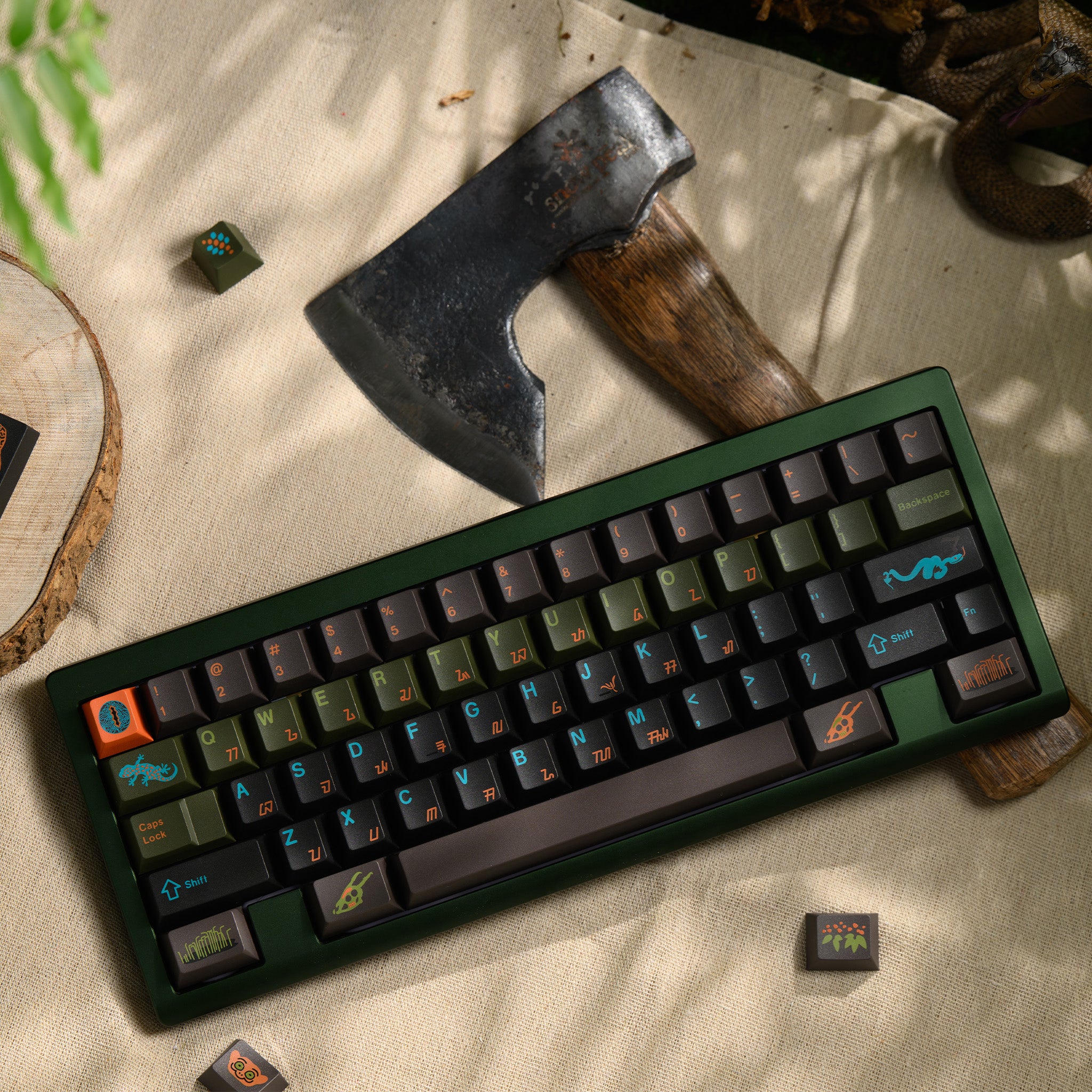 Keykobo KOMODO Keycaps Set