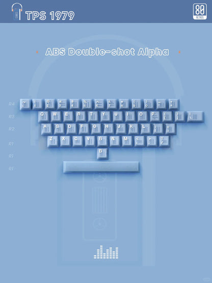 80retros TPS1979 Keycap Set