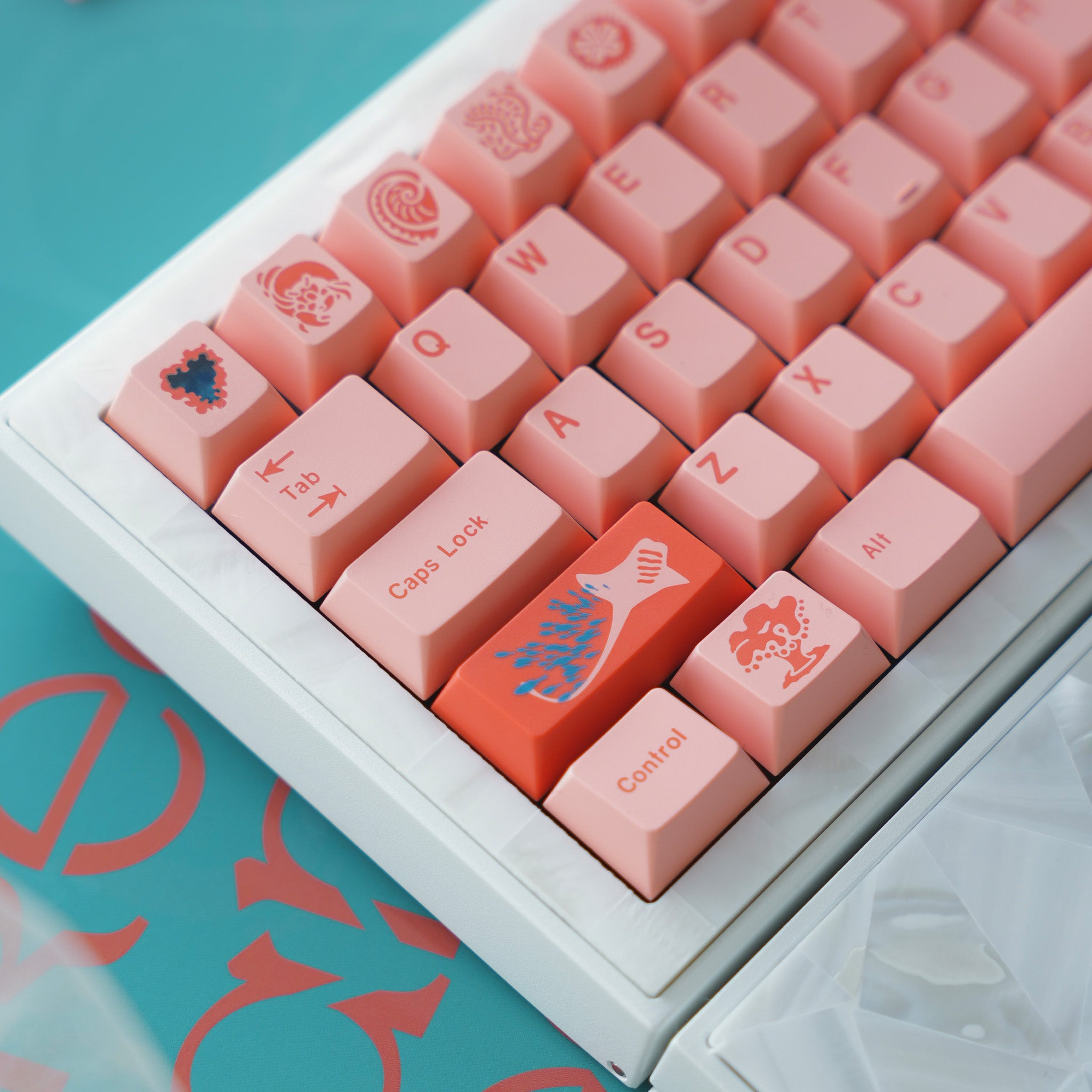 Keykobo The Great Barrier Reef Keycaps Set