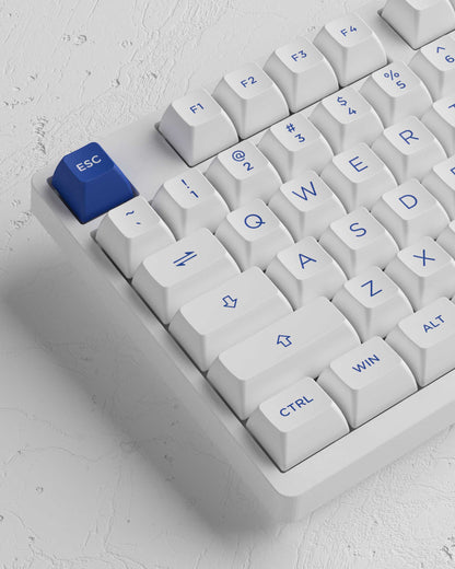 AKKO Blue on White Keycaps Set
