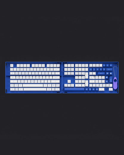 AKKO Blue on White Keycaps Set