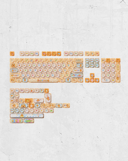 AKKO Capybara Pudding Keycaps Set