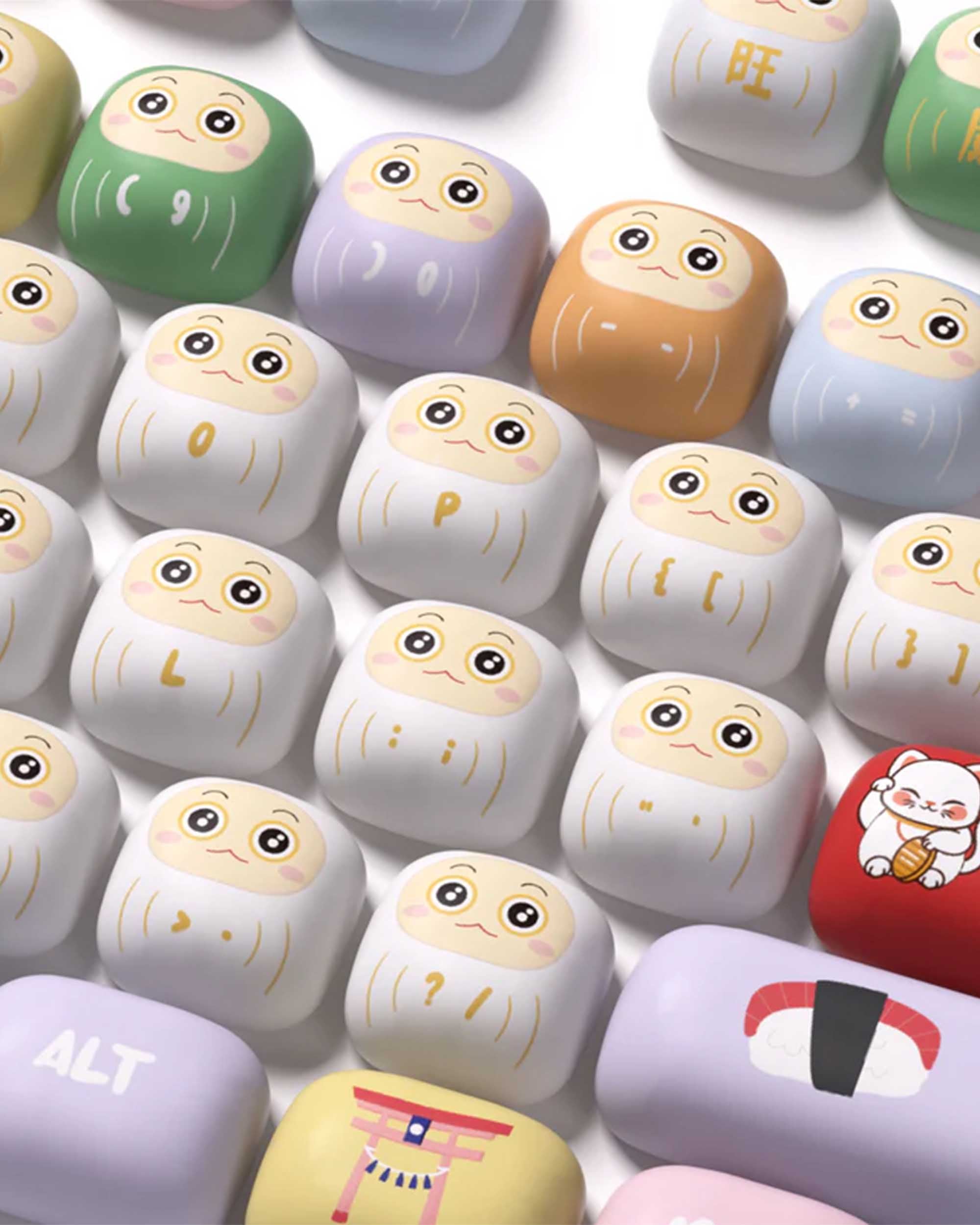 AKKO Good Luck Charm Keycaps Set