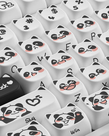 AKKO Panda Side Printed Keycaps Set