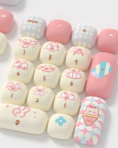 AKKO Piggy Party Keycaps Set