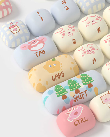 AKKO Piggy Party Keycaps Set