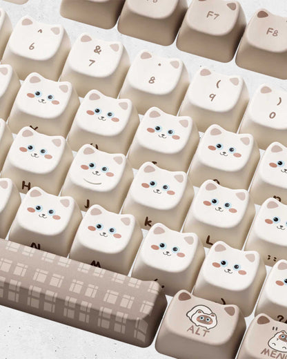 AKKO Siamese Cat Keycaps Set