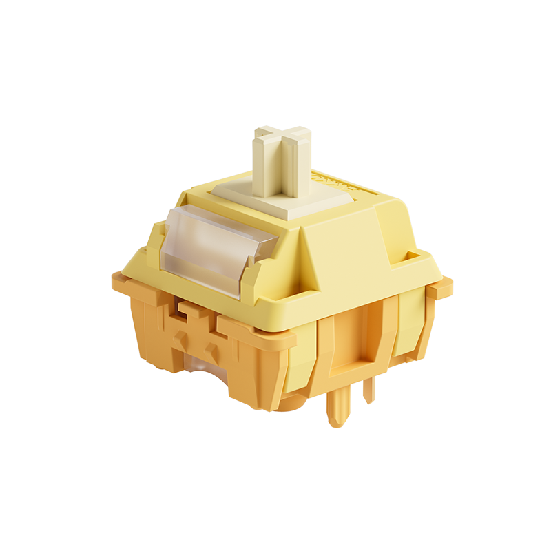 Akko Creamy Yellow U1 Linear Switch