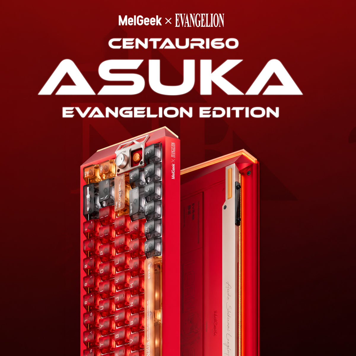MelGeek Centauri60 x EVANGELION Collaboration HE Gaming