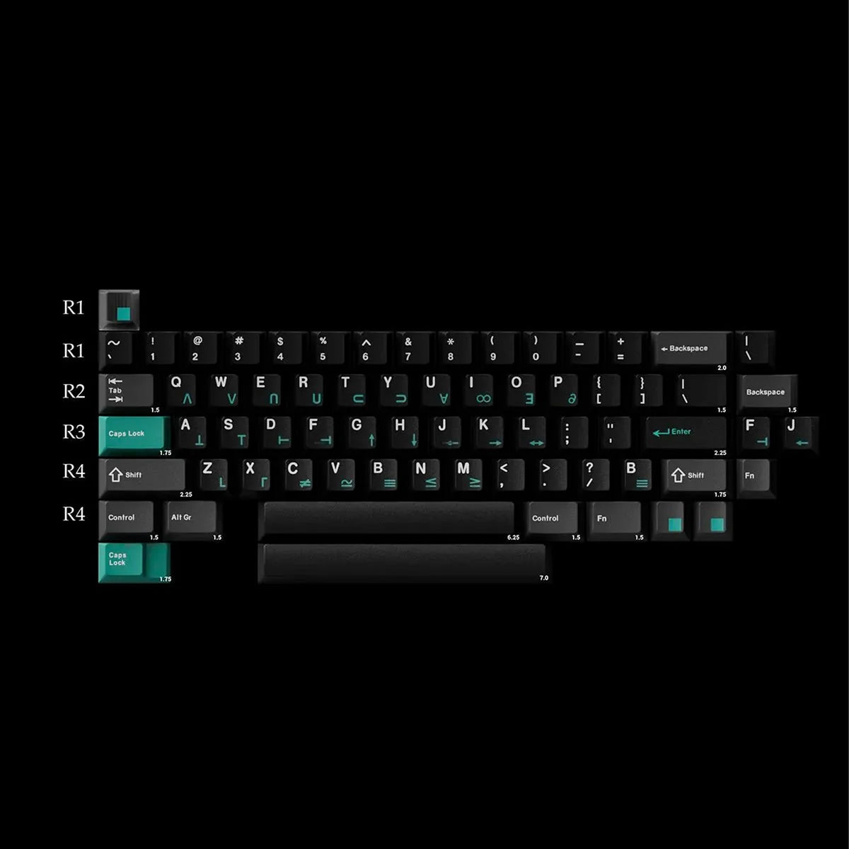 Keykobo Dolch Keycaps Set