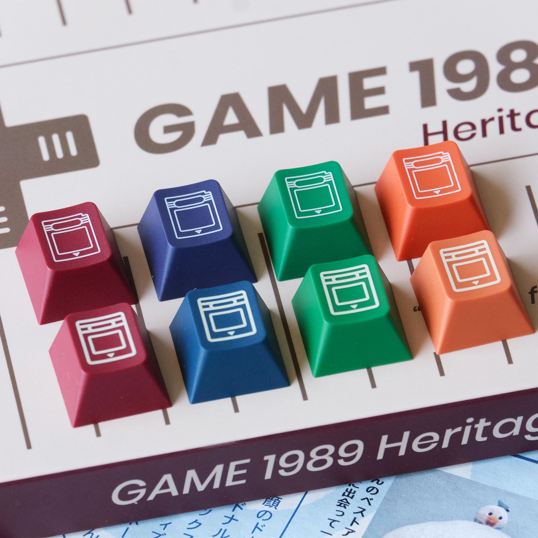 80retros GAME1989 Heritage [Base + Novelty] Keycap Set