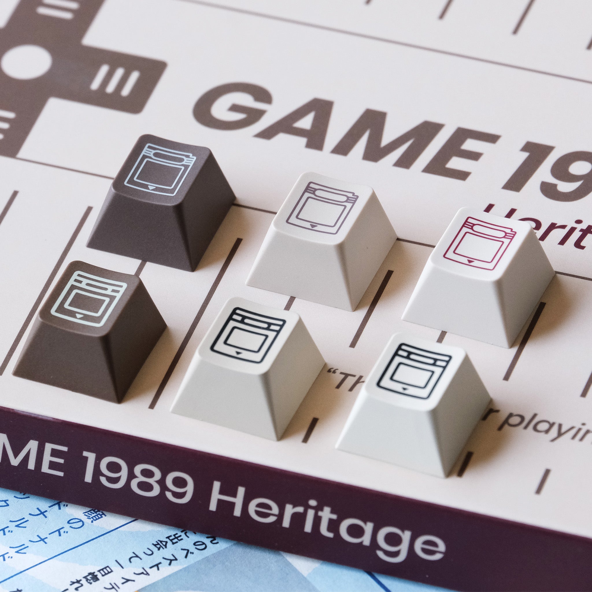 80retros GAME1989 Heritage [Base + Novelty] Keycap Set