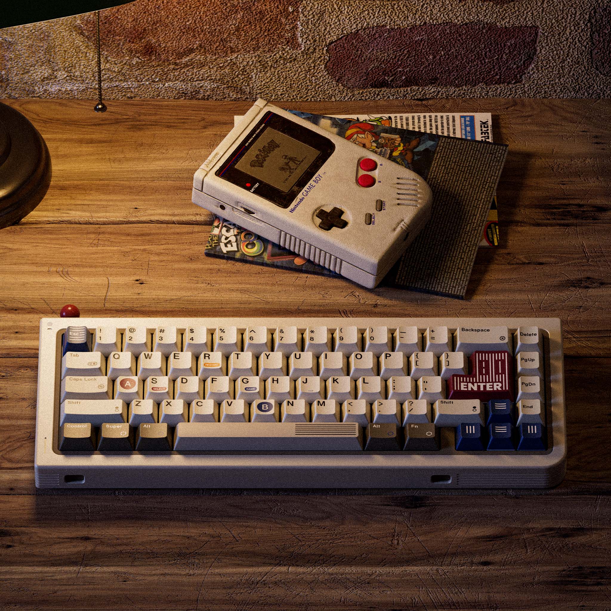 80retros GAME1989 Heritage [Base + Novelty] Keycap Set