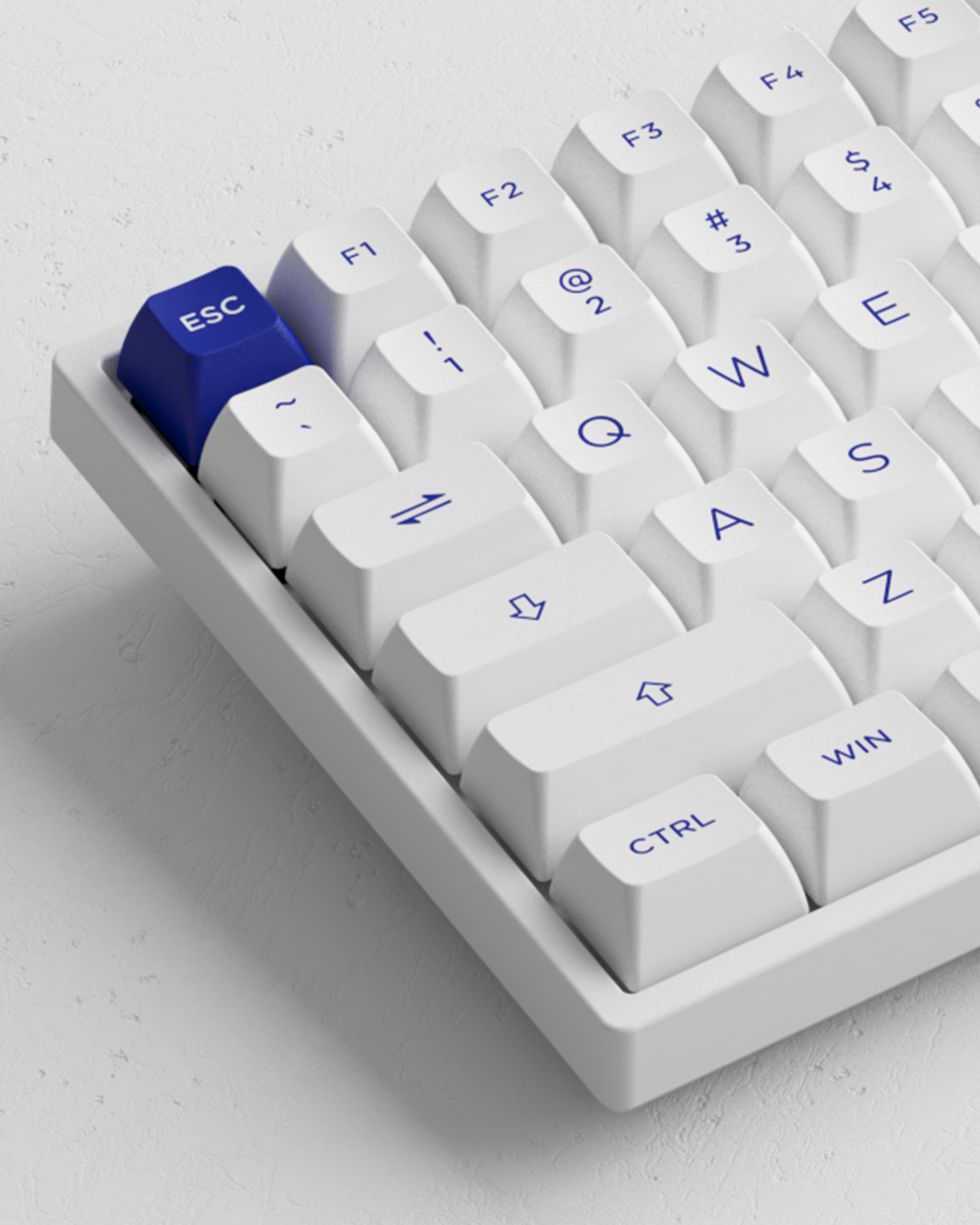 AKKO 3084B Plus Blue on White