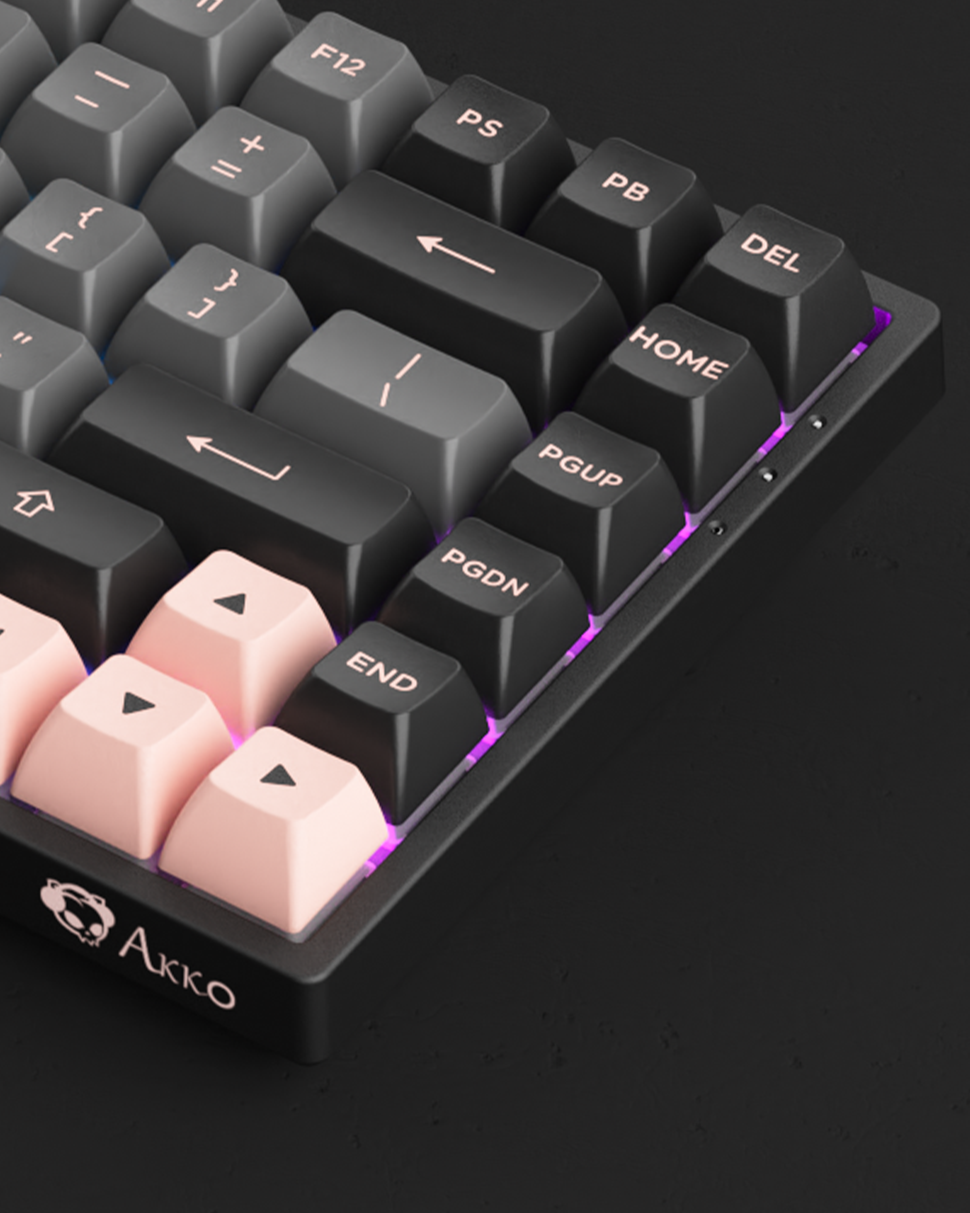 AKKO 3084B Plus Black & Pink
