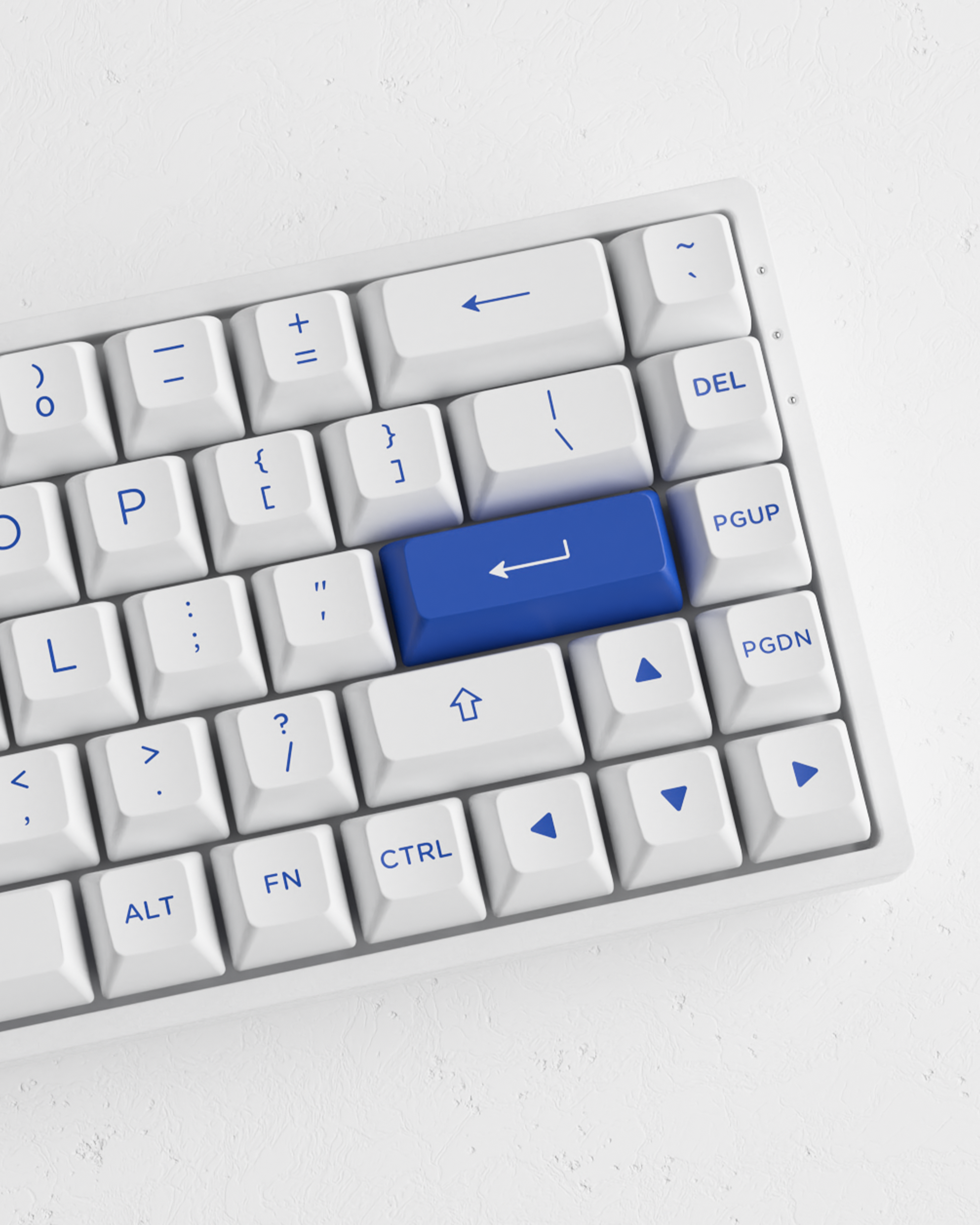 AKKO 3068B Plus Blue On White