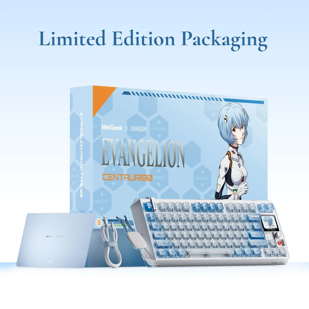 MelGeek Centauri80 x EVANGELION Collaboration HE Gaming