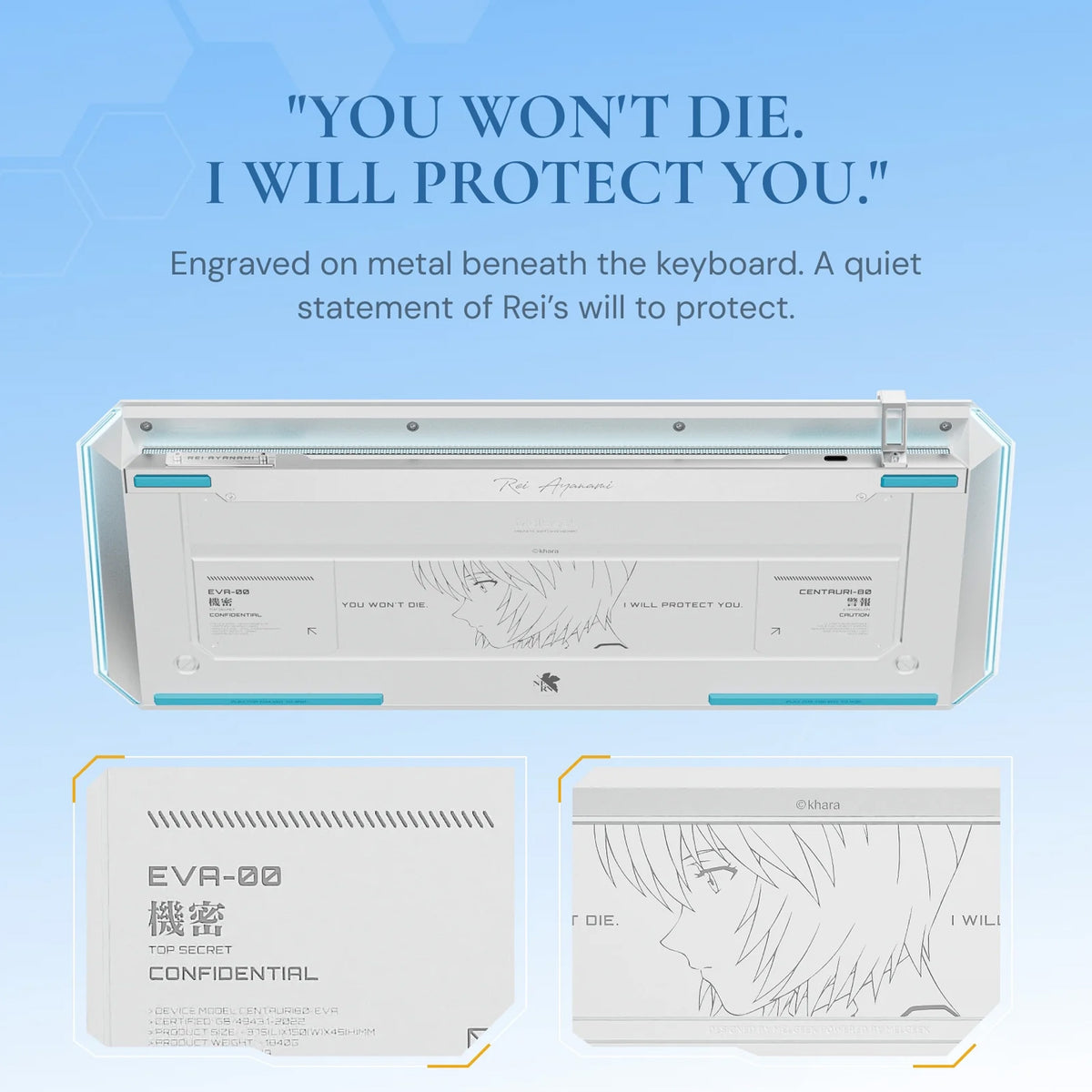 MelGeek Centauri80 x EVANGELION Collaboration HE Gaming