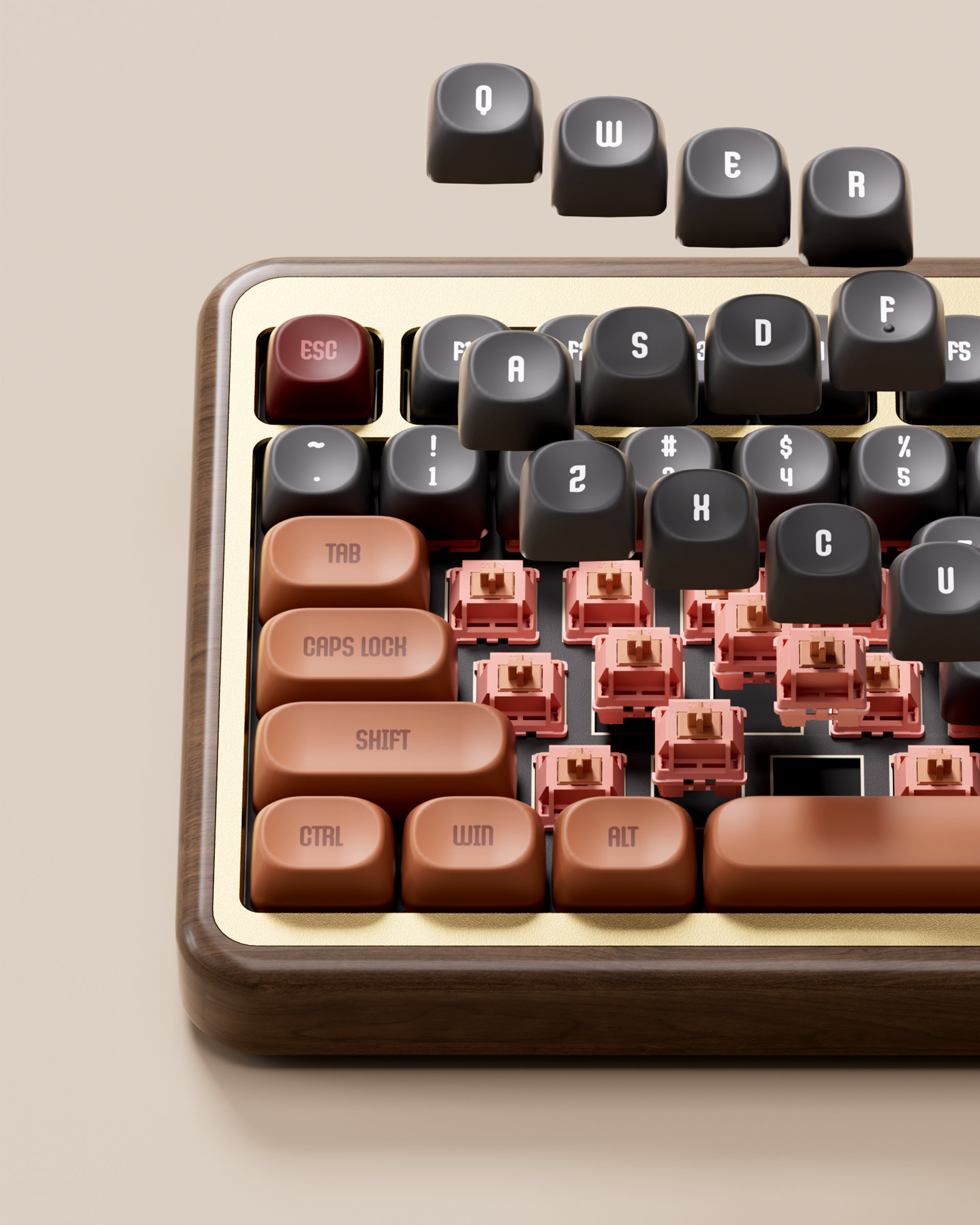Akko Mu02 Wooden Series