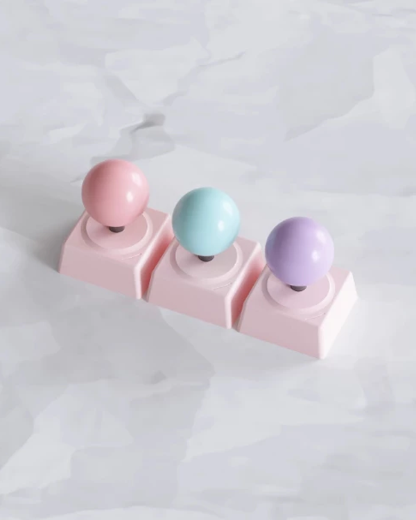80Retros Artisans Three color Keycap