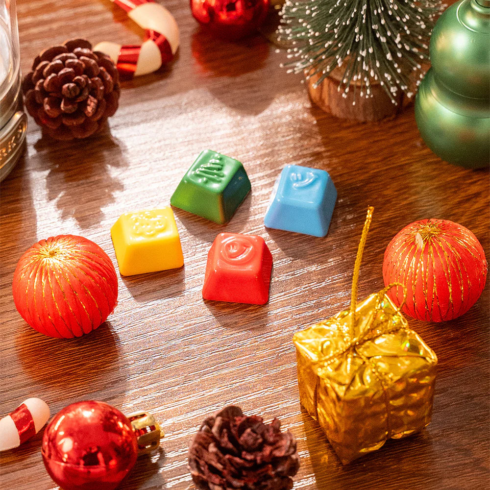 [Pre-Order] Cerakey Christmas Theme Ceramic Keycap R1