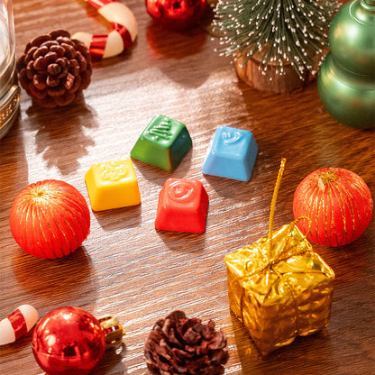 [Pre-Order] Cerakey Christmas Theme Ceramic Keycap R1