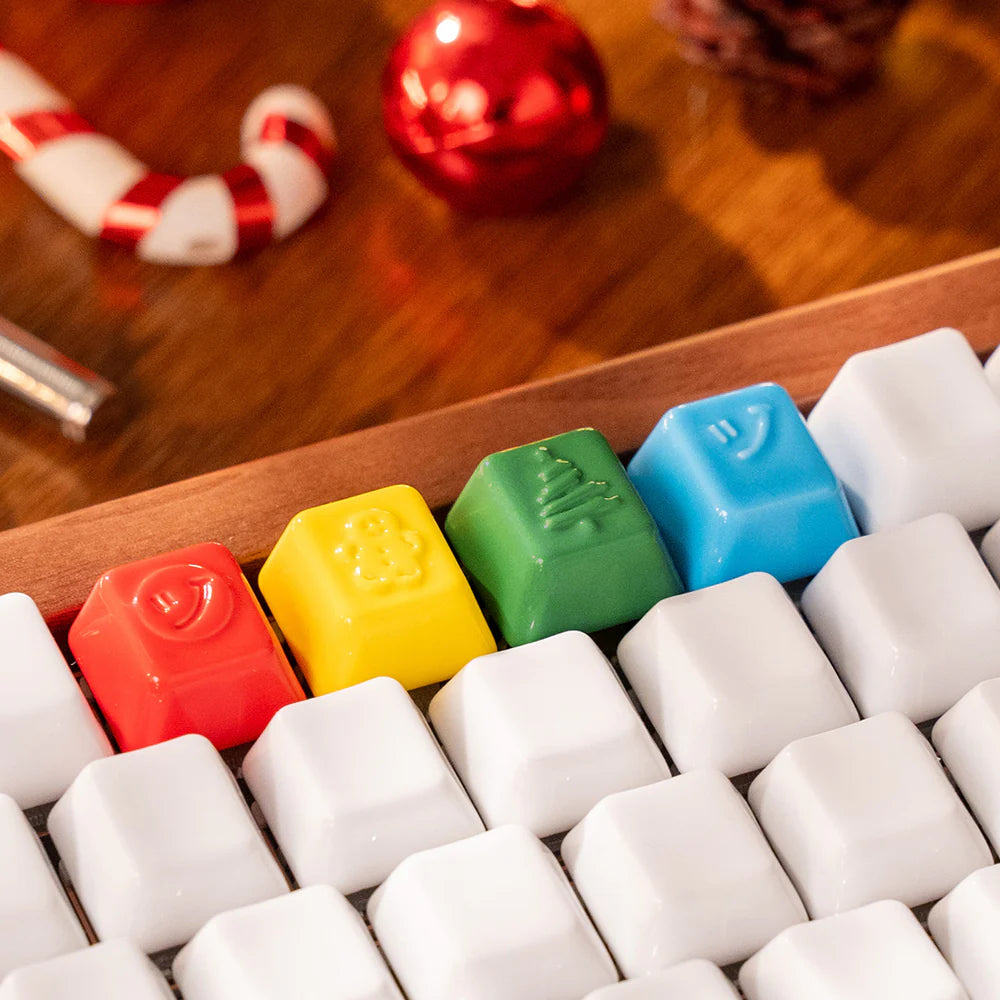 [Pre-Order] Cerakey Christmas Theme Ceramic Keycap R1