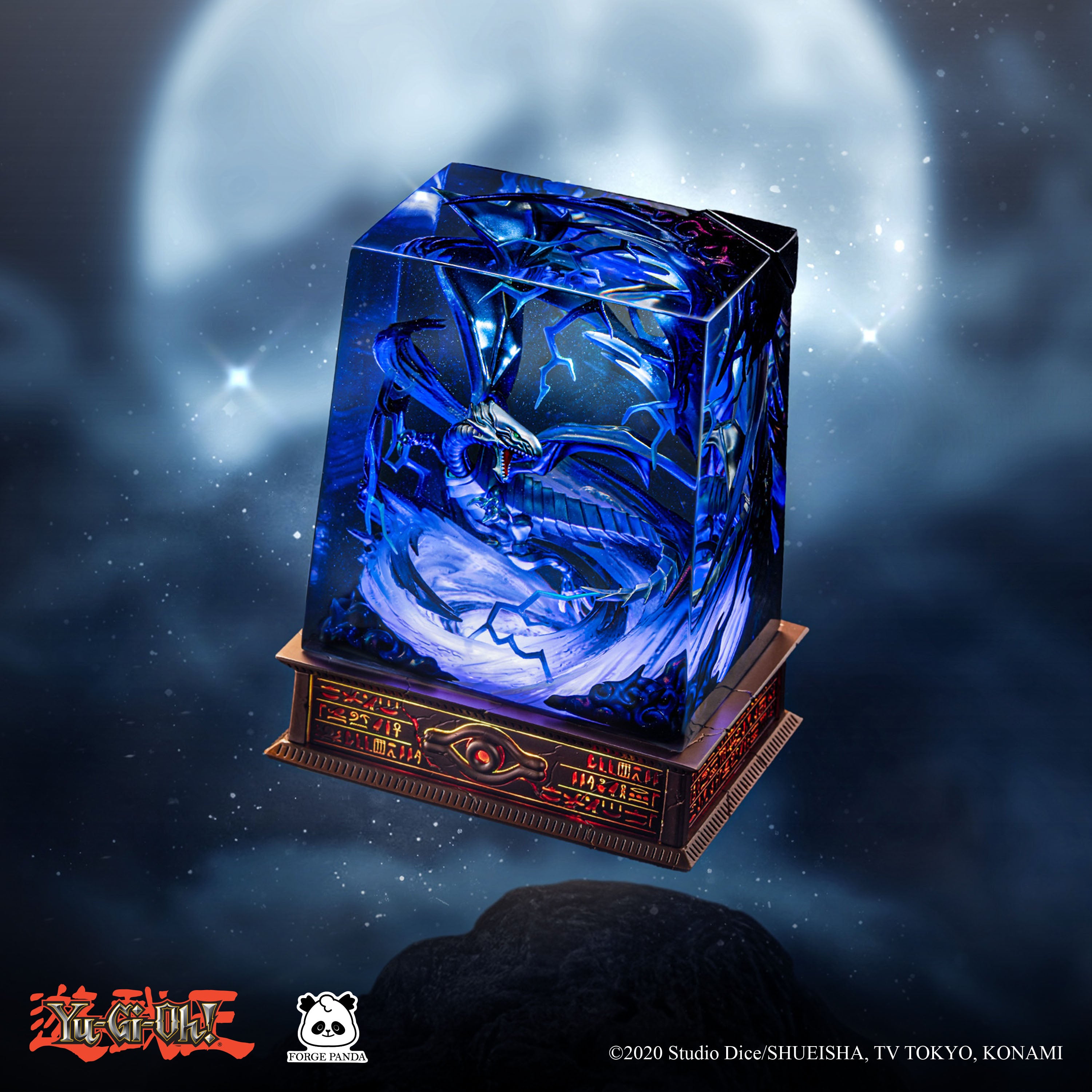 未開封 Dragon of Illumination ディスプレイセット Pre-order] Blue-Eyes White Dragon Diorama Lamp – Keypro