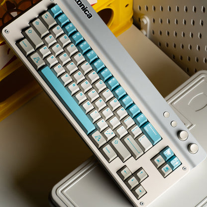 FBB Retro Snow Blue Keycap Set