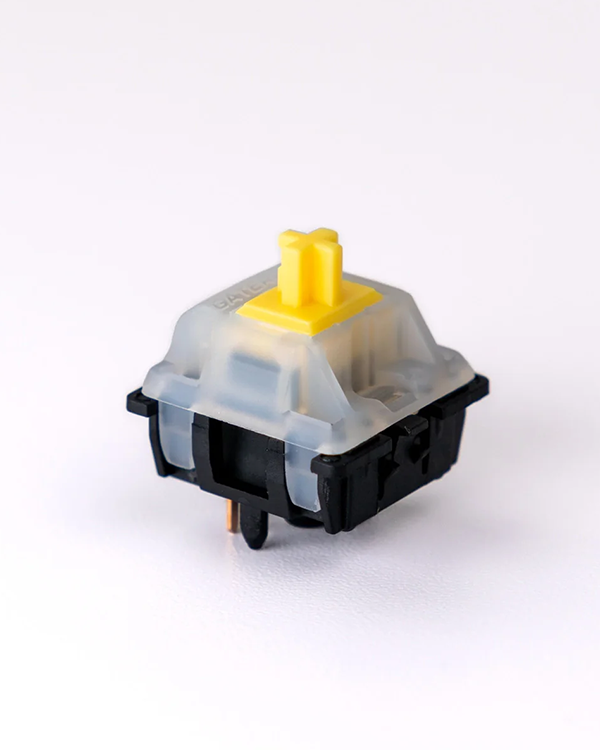 Gateron Milky Yellow Pro Black Bottom - Linear Switch