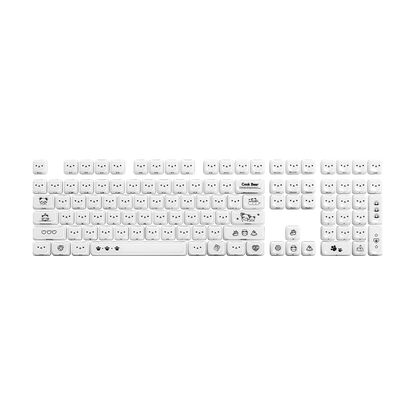 Akko Greedy Bear Keycap Set
