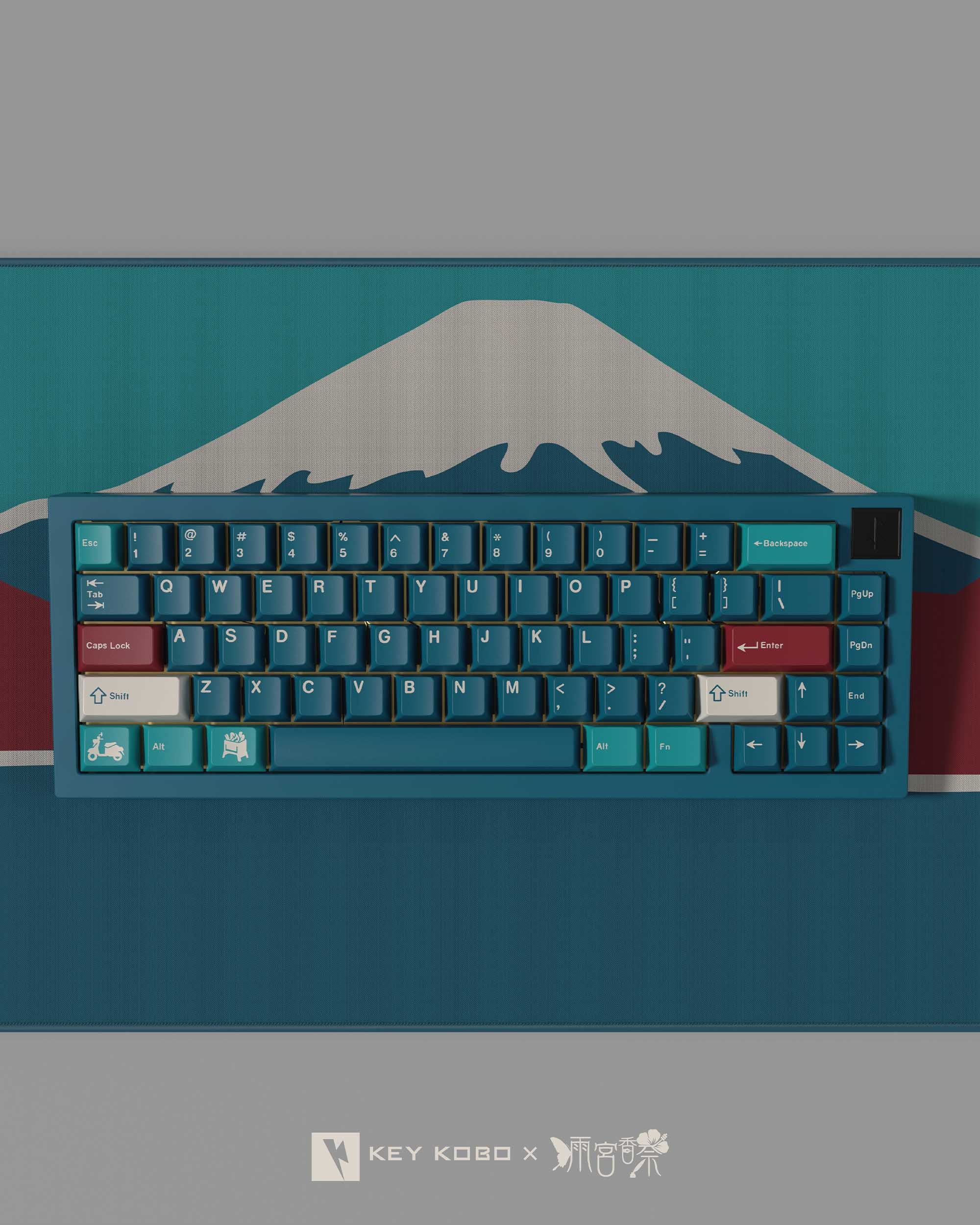 Keykobo Lake Motosu Keycaps Set