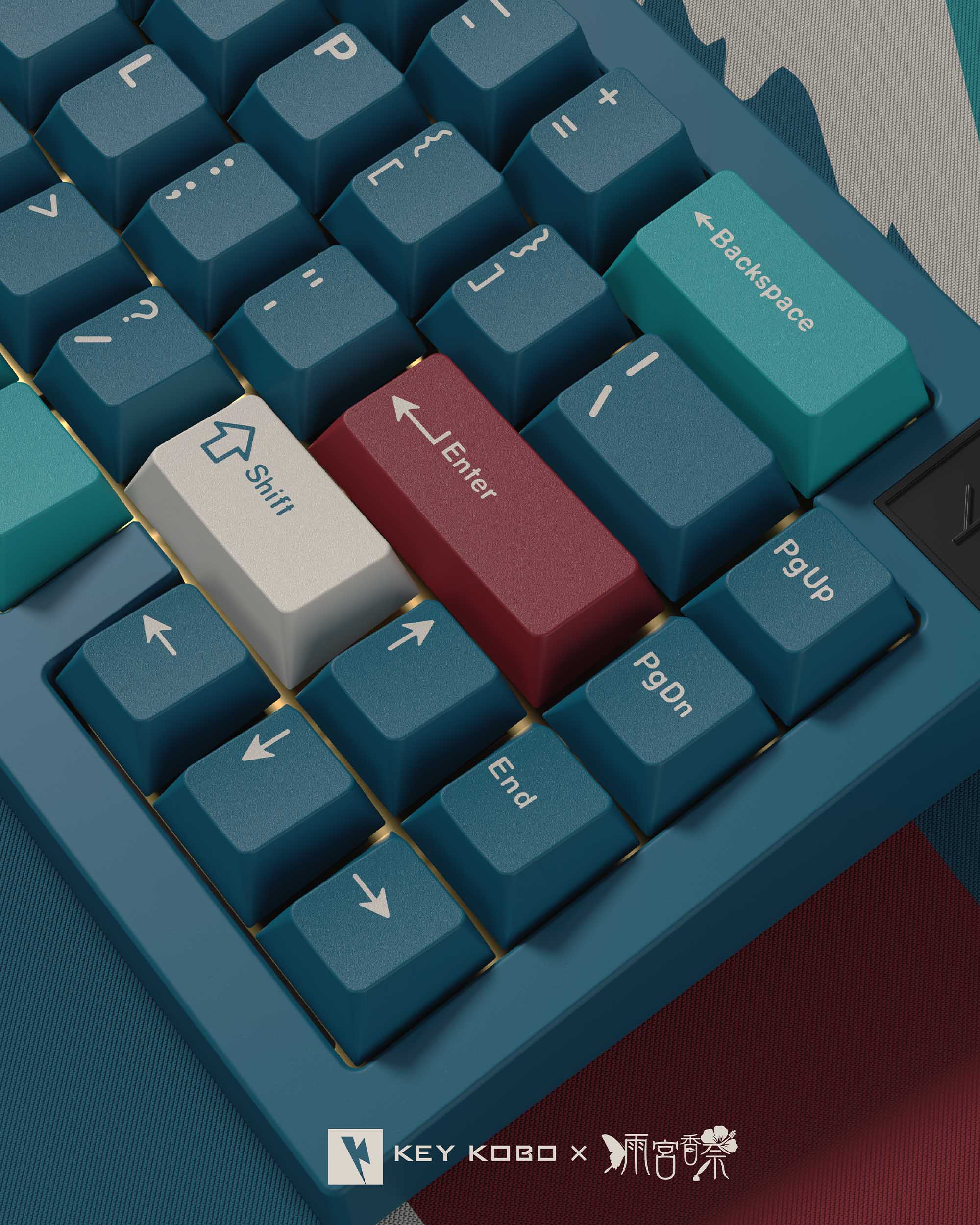 Keykobo Lake Motosu Keycaps Set