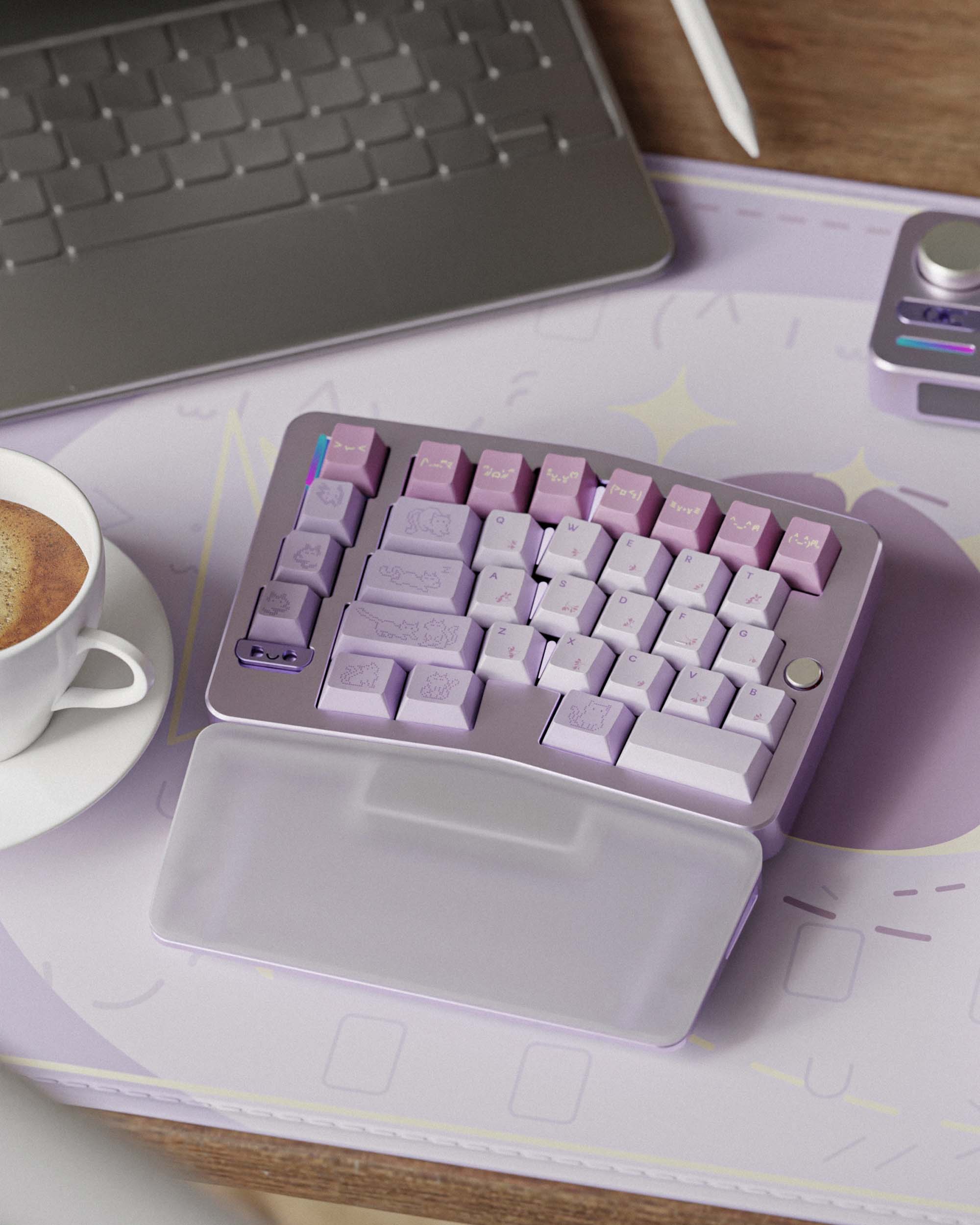 Qwertykeys Taro Balls Keycap Set