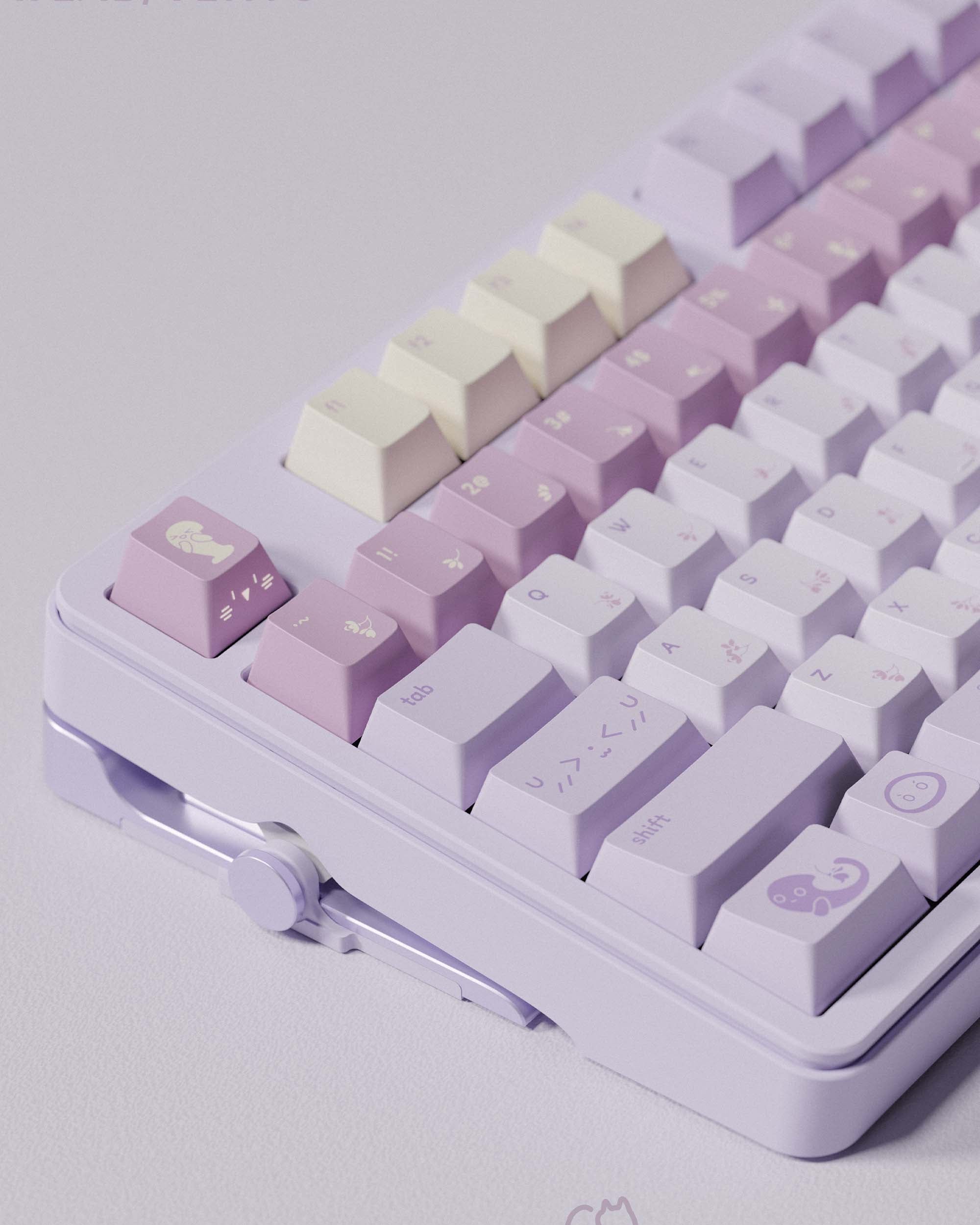 Qwertykeys Taro Balls Keycap Set