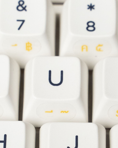 Sticker Silde Print Thai Keyboard