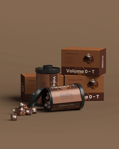 80Retros x HMX Volume-0 Silent Switch