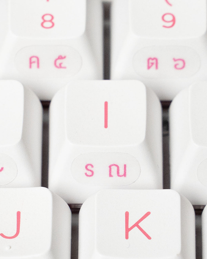 Sticker Silde Print Thai Keyboard