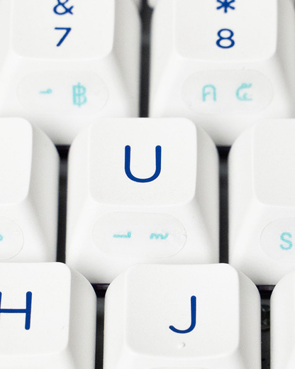 Sticker Silde Print Thai Keyboard