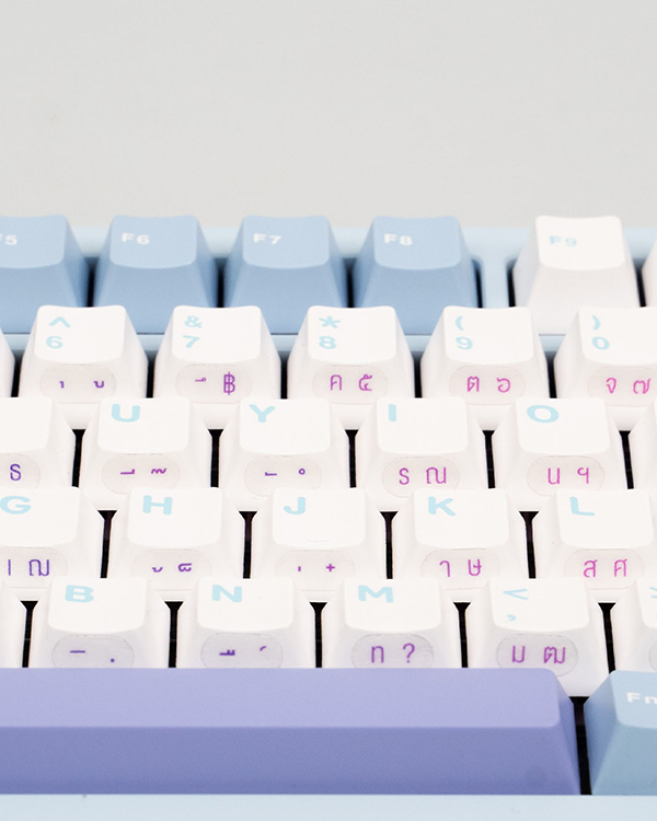 Sticker Silde Print Thai Keyboard