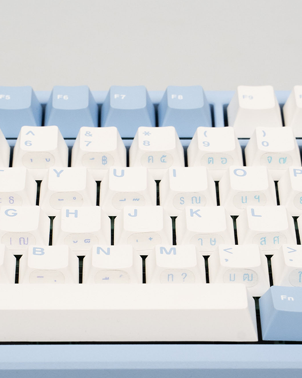 Sticker Silde Print Thai Keyboard