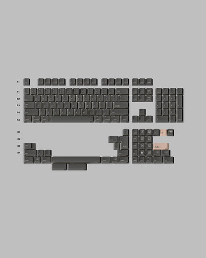 FBB 2100 Pure Dark Grey Keycaps Set