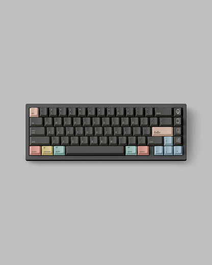 FBB Retro Dark Grey Keycaps Set